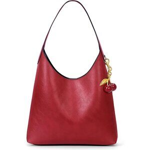 Faux Suede Hobo Bags Vegan Leather Shoulder Bag Tote for Women Medium Slouchy De